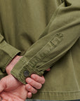 Superdry Vintage Canvas Overshirt | Olive Khaki