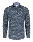 A Fish Named Fred Long Sleeve Shirt | Give a Hoot Navy