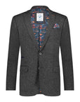 A Fish Named Fred Pique Blazer | Charcoal
