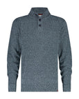 A Fish Named Fred Button Neck Knit | Blue Marle