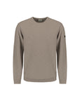No Excess Garment Dyed Crew Neck Sweater | Clay