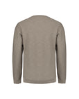 No Excess Garment Dyed Crew Neck Sweater | Clay