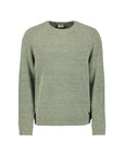 No Excess Wool Blend Crew Neck Sweater | Light Moss