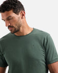 No Excess Slub T-Shirt | Dark Green
