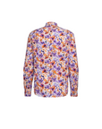 Fil Noir Vibrant Floral Shirt | Orange/Purple