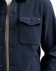 No Excess Melange Overshirt | Night