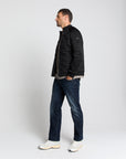 No Excess Mixed Knit Jacket | Black