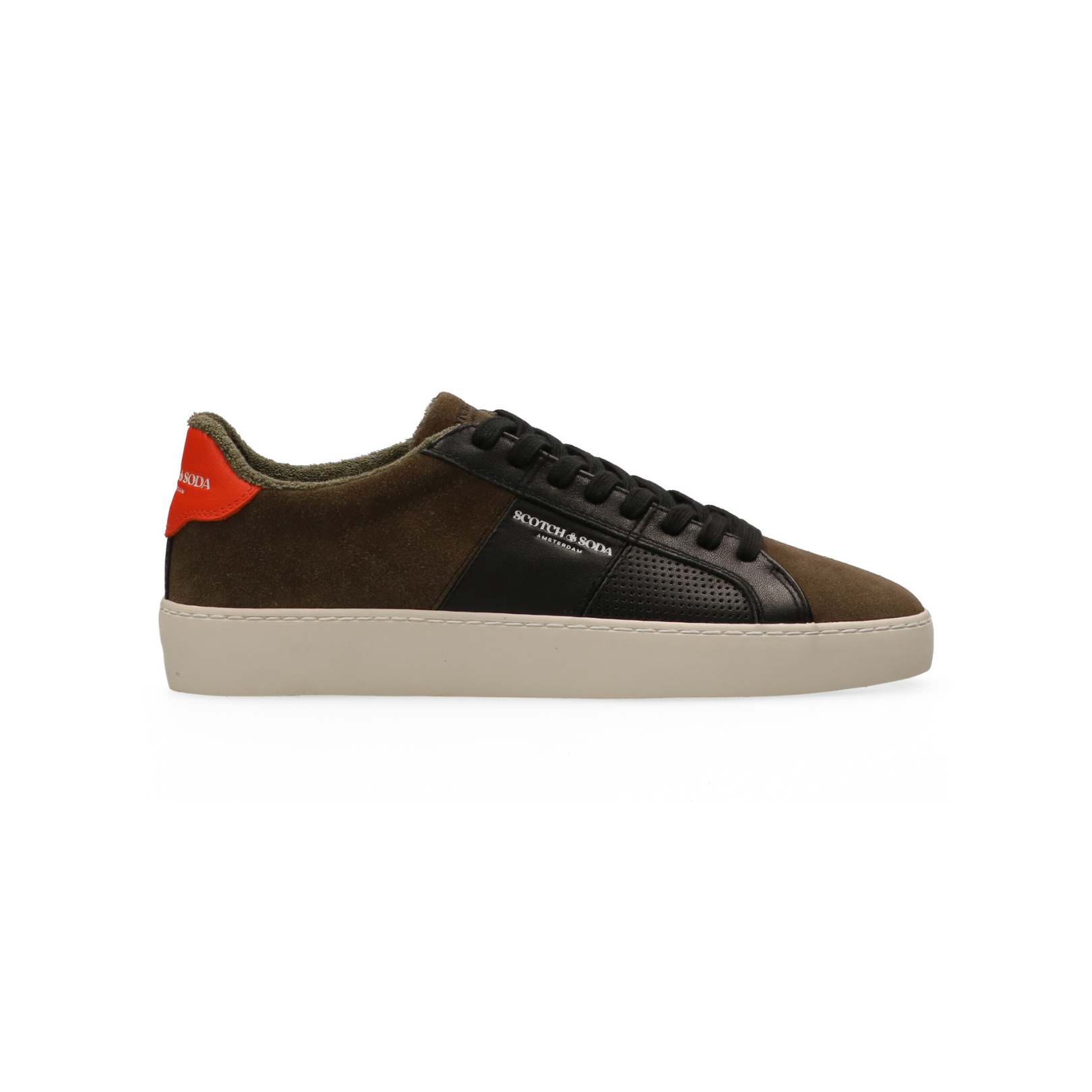 Scotch & Soda Plakka - Scarpe Da Ginnastica Uomo In Pelle, Comode E Stringate