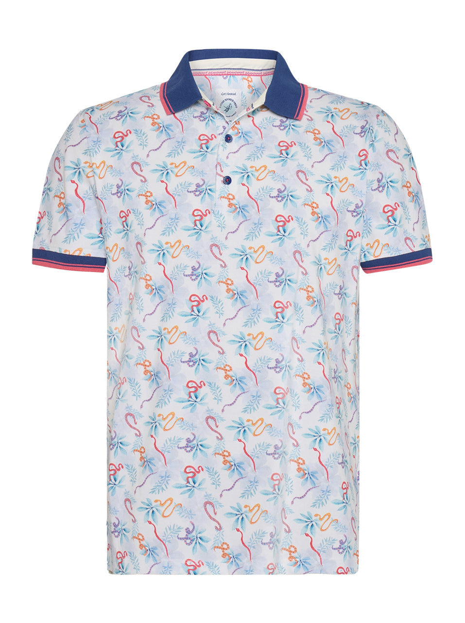 atlantic fish name polo polo A Names Fred Forest Green Q23Menswear Sailfish Polo Shirt - H-Blue-O