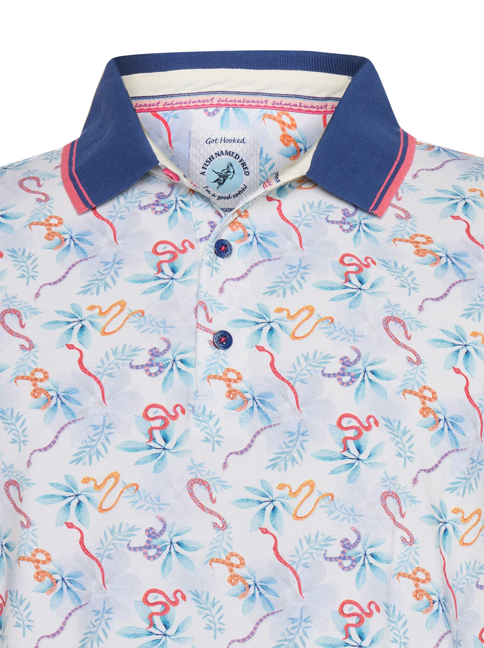 A Fish Named Fred Polo | Snakes on a Polo  LIFE FOR MEN