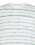 A Fish Named Fred Gone Fishing T-Shirt | Cactus/White Stripe