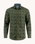 A Fish Named Fred Long Sleeve Shirt | Forestry Green