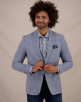 A Fish Named Fred Structure Blazer | Gorm Blue 608