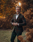 A Fish Named Fred Tartan Blazer | Highland Green 309