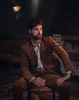 A Fish Named Fred Cord Rib Blazer | Tan Brown 200