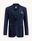 A Fish Named Fred Cord Rib Blazer | Navy 604