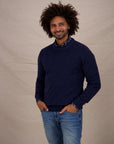 A Fish Named Fred Classic Knit Jumper | Navy
