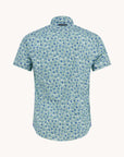 A Fish Named Fred Short Sleeve Shirt | Colour Theory Blues