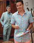 A Fish Named Fred Short Sleeve Shirt | Colour Theory Multi