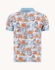 A Fish Named Fred Polo | Impressionist Island Orange