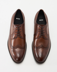 BOSS Tayil Derby Leather Shoe | Brown