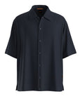 BOSS ORANGE Lapoully Short Sleeve Shirt | Dark Blue