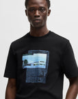 BOSS ORANGE Te On The Way T-Shirt | Black