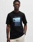 BOSS ORANGE Te On The Way T-Shirt | Black