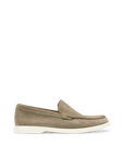 BOSS Sienne Suede Loafer | Khaki