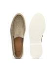 BOSS Sienne Suede Loafer | Khaki