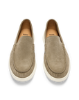 BOSS Sienne Suede Loafer | Khaki