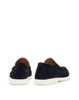 BOSS Sienne Suede Loafer | Navy