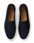 BOSS Sienne Suede Loafer | Navy