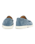 BOSS Sienne Suede Loafer | Denim Blue