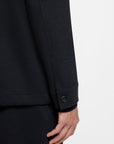BOSS Carper Stretch Overshirt Jacket | Navy