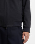 BOSS P-Hanry Zip Up Bomber Jacket | Navy