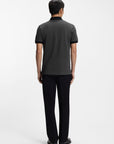 BOSS Parlay Textured Polo | Black