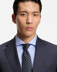 BOSS Jackson Wool/Silk Suit | Open Blue