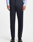 BOSS Jackson Wool/Silk Suit | Open Blue