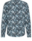 Fil Noir Long Sleeve Shirt | Painted Waves