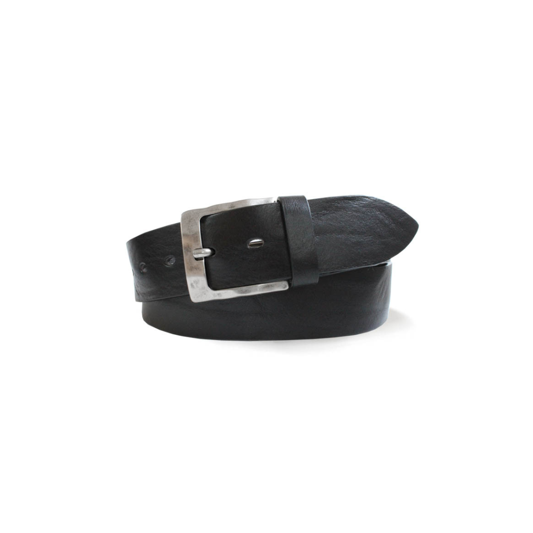 Robert Charles Leather Jean Belt | 6307 Black