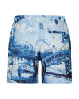 A Fish Named Fred Swim Short | Photo Print Blue