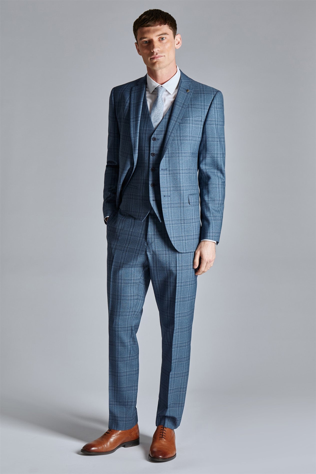 Ted baker mid blue coat deals