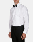Abelard Stud Dinner Shirt | White