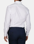 Abelard Santo Slim Spec Long Sleeve Shirt | White