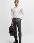 BOSS Genius Trousers | Medium Grey