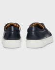 BOSS Gary Leather Sneaker | Navy
