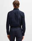 BOSS Hal Shirt | Navy Diamond