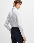 BOSS Hank Shirt | White Geo Print