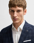 BOSS Hutson Blazer | Dark Navy Check